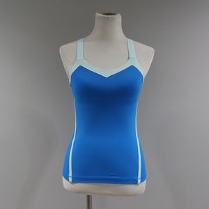 Lululemon Tank Top Womens Size 2 Blue Two Toned